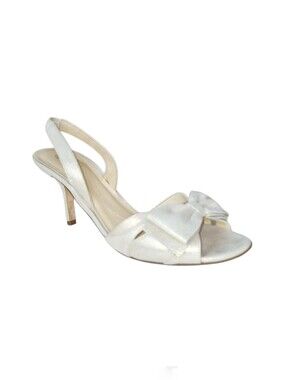 Kate Spade New York Muse Gold Leather Slingbacks Wedding Formal Angelcore 8.5